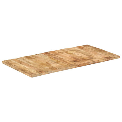 vidaXL Table Top 120x60x(2.5-2.7) cm Solid Wood Mango