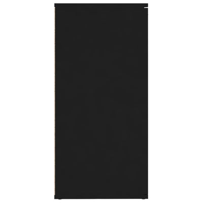 vidaXL Sideboard Black 160x36x75 cm Engineered Wood