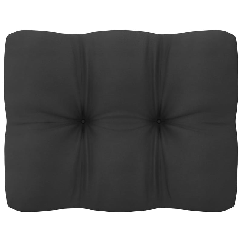 vidaXL 2-Seater Garden Sofa with Cushions Solid Wood Pine