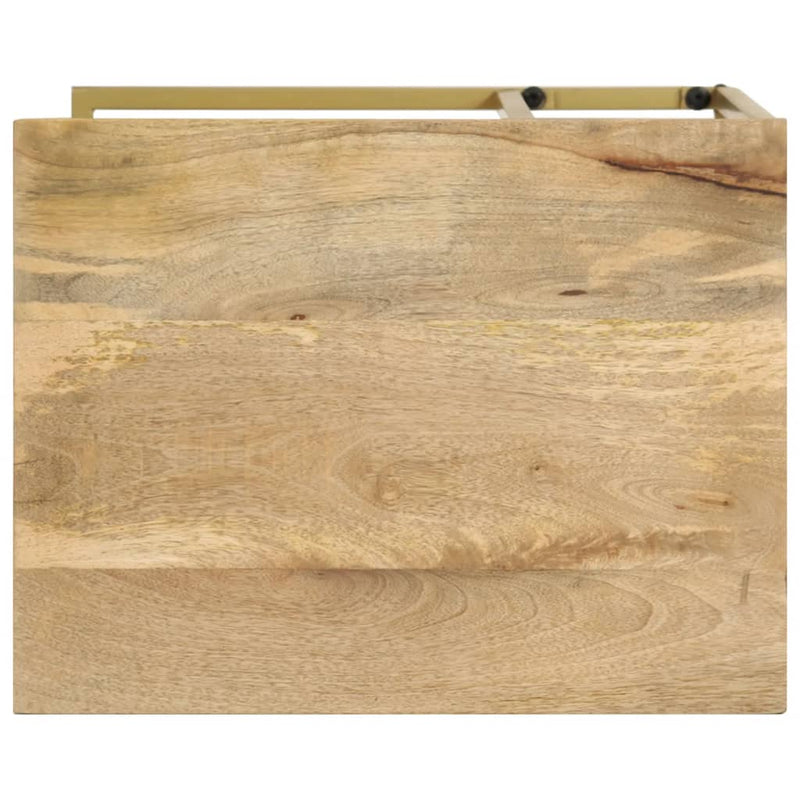 vidaXL Side Table 35x45x65 cm Solid Mango Wood