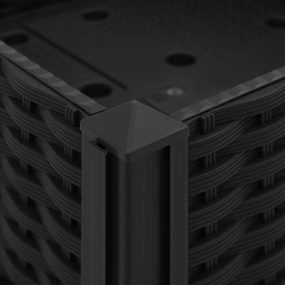 vidaXL Raised Bed 120x40x38 cm Polypropylene