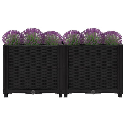 vidaXL Raised Bed 120x40x38 cm Polypropylene