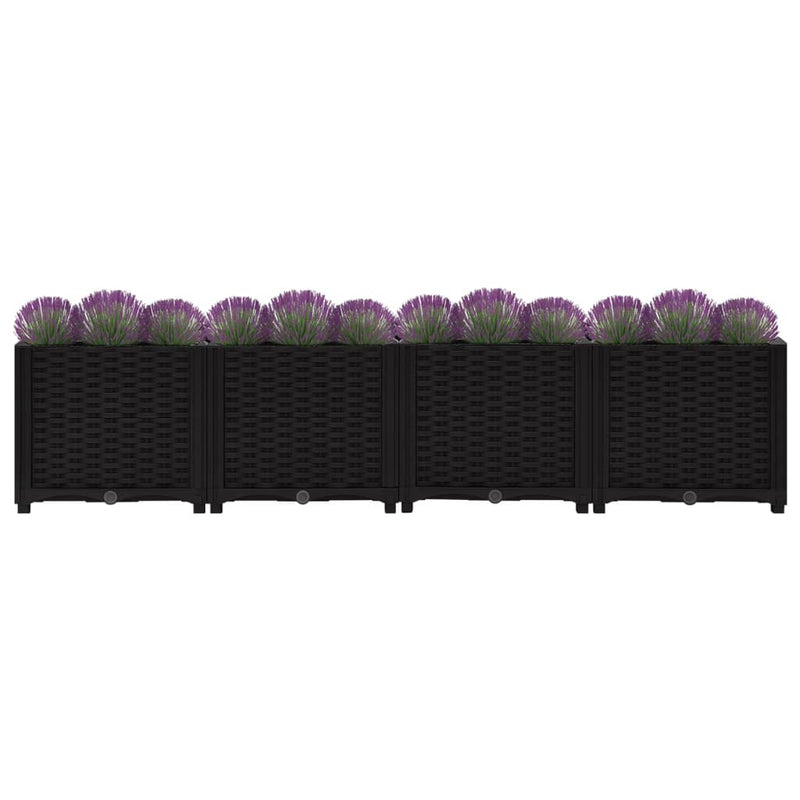 vidaXL Raised Bed 120x40x38 cm Polypropylene