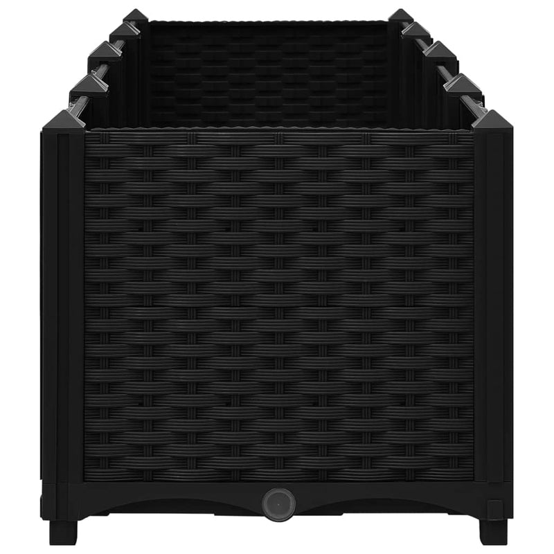 vidaXL Raised Bed 120x40x38 cm Polypropylene