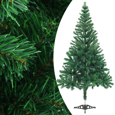 vidaXL Artificial Pre-lit Christmas Tree with Stand 120 cm 230 Branches