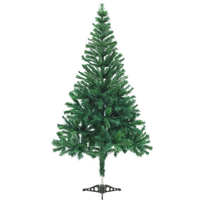 vidaXL Artificial Pre-lit Christmas Tree with Stand 120 cm 230 Branches