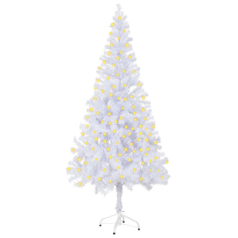 vidaXL Artificial Pre-lit Christmas Tree with Stand 180 cm 620 Branches
