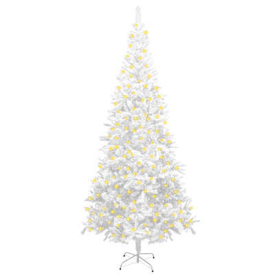 vidaXL Artificial Pre-lit Christmas Tree L 240 cm Green