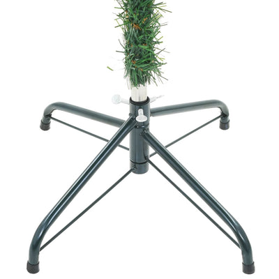 vidaXL Artificial Pre-lit Christmas Tree with Pine Cones 180 cm
