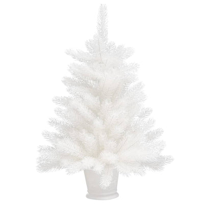 vidaXL Artificial Pre-lit Christmas Tree White 90 cm