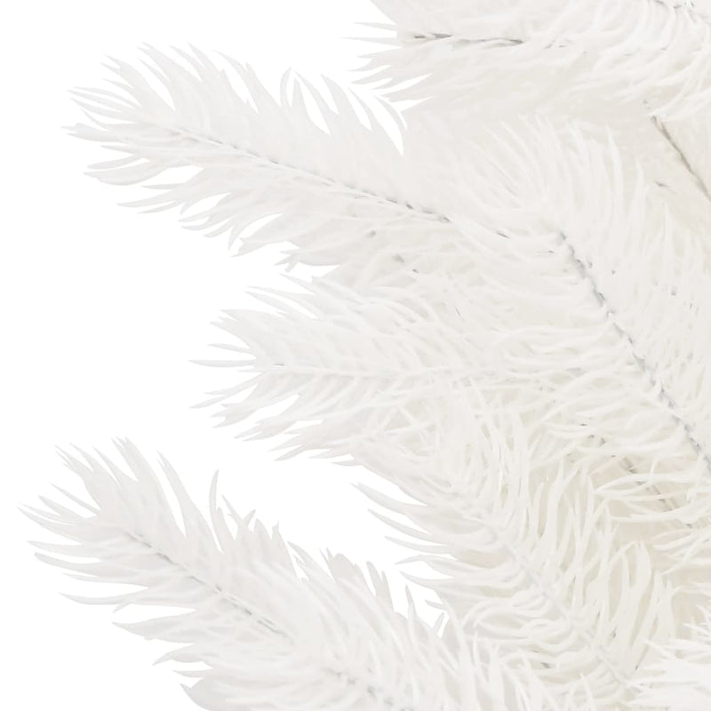 vidaXL Artificial Pre-lit Christmas Tree White 90 cm