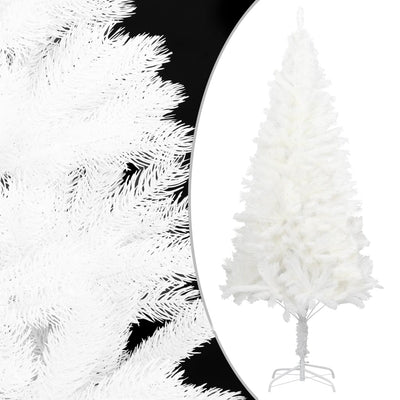 vidaXL Artificial Pre-lit Christmas Tree White 180 cm