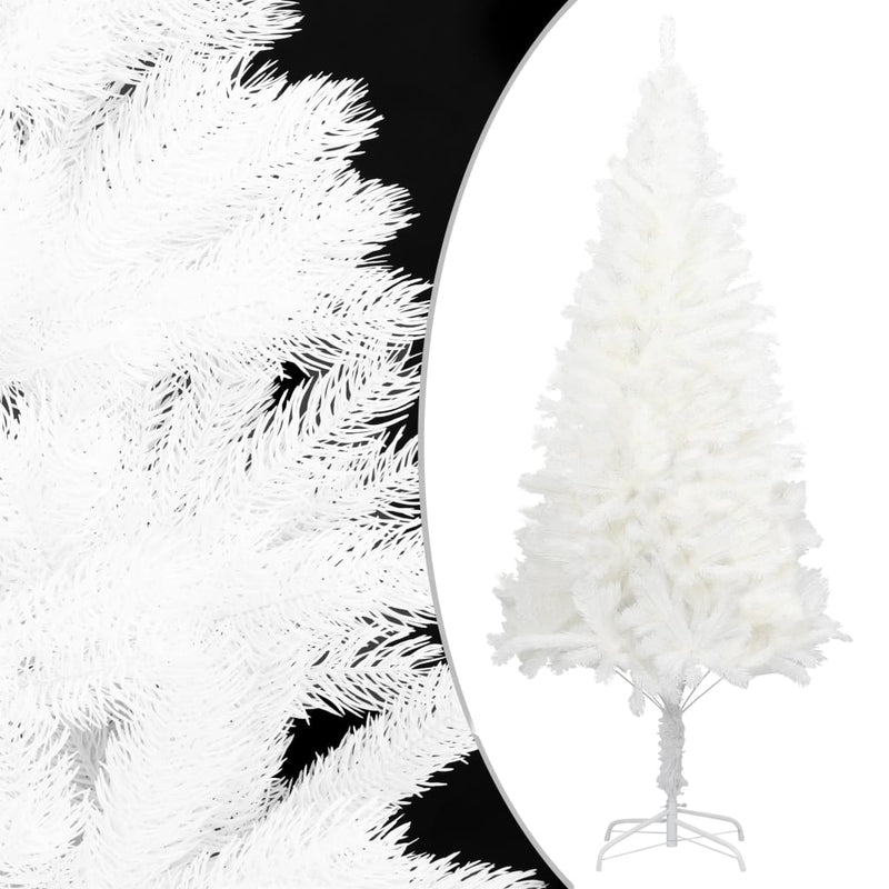 vidaXL Artificial Pre-lit Christmas Tree White 180 cm