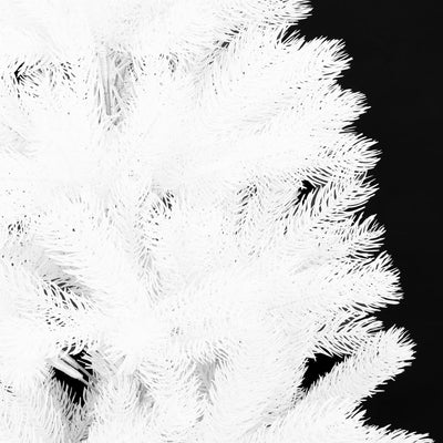 vidaXL Artificial Pre-lit Christmas Tree White 180 cm