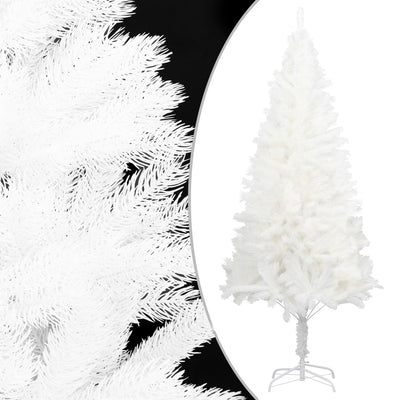 vidaXL Artificial Pre-lit Christmas Tree White 180 cm