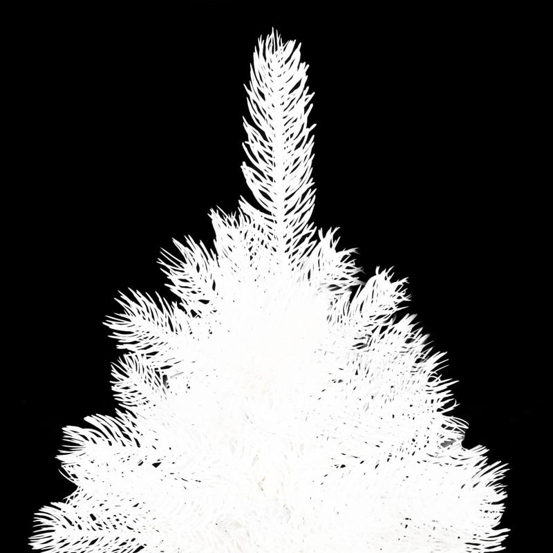 vidaXL Artificial Pre-lit Christmas Tree White 180 cm