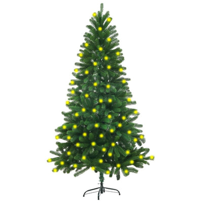 vidaXL Artificial Pre-lit Christmas Tree 120 cm Green