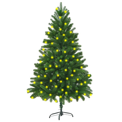 vidaXL Artificial Pre-lit Christmas Tree 120 cm Green