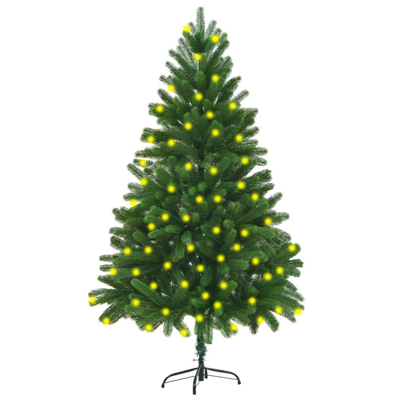 vidaXL Artificial Pre-lit Christmas Tree 120 cm Green
