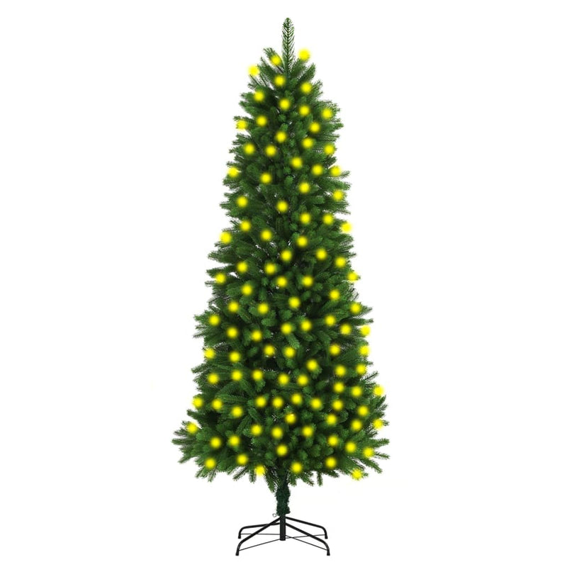 vidaXL Artificial Pre-lit Christmas Tree 120 cm Green