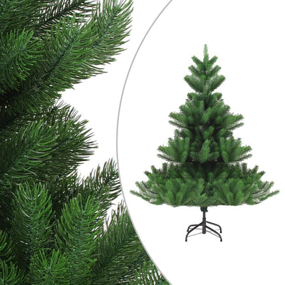 vidaXL Nordmann Fir Artificial Pre-lit Christmas Tree Green 180 cm