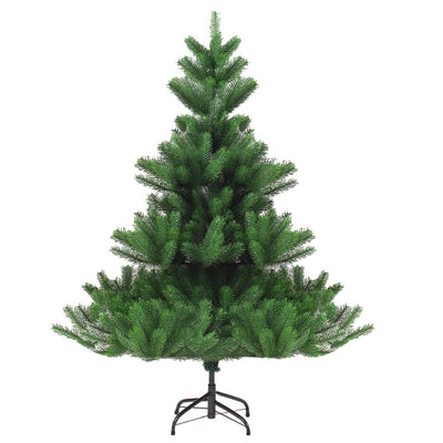 vidaXL Nordmann Fir Artificial Pre-lit Christmas Tree Green 180 cm
