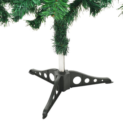 vidaXL Artificial Pre-lit Christmas Tree with Ball Set 210 cm 910 Branches