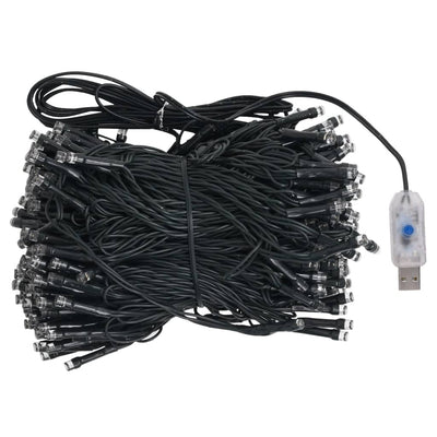 vidaXL Artificial Pre-lit Christmas Tree with Ball Set 150 cm 380 Branches