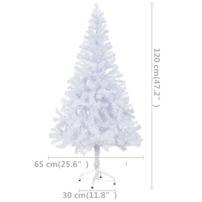 vidaXL Artificial Pre-lit Christmas Tree with Ball Set 120 cm 230 Branches