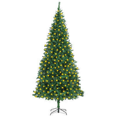 vidaXL Artificial Pre-lit Christmas Tree 400 cm Green