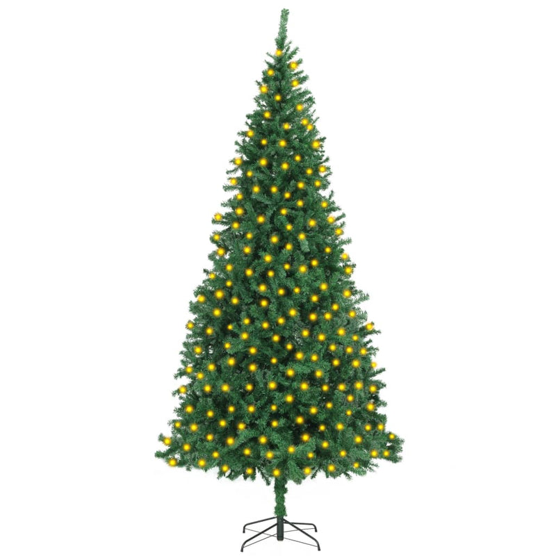 vidaXL Artificial Pre-lit Christmas Tree 400 cm Green