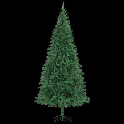 vidaXL Artificial Pre-lit Christmas Tree 400 cm Green