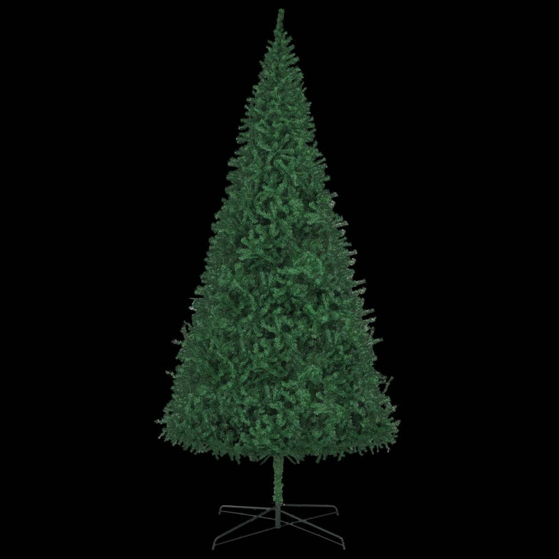 vidaXL Artificial Pre-lit Christmas Tree 400 cm Green