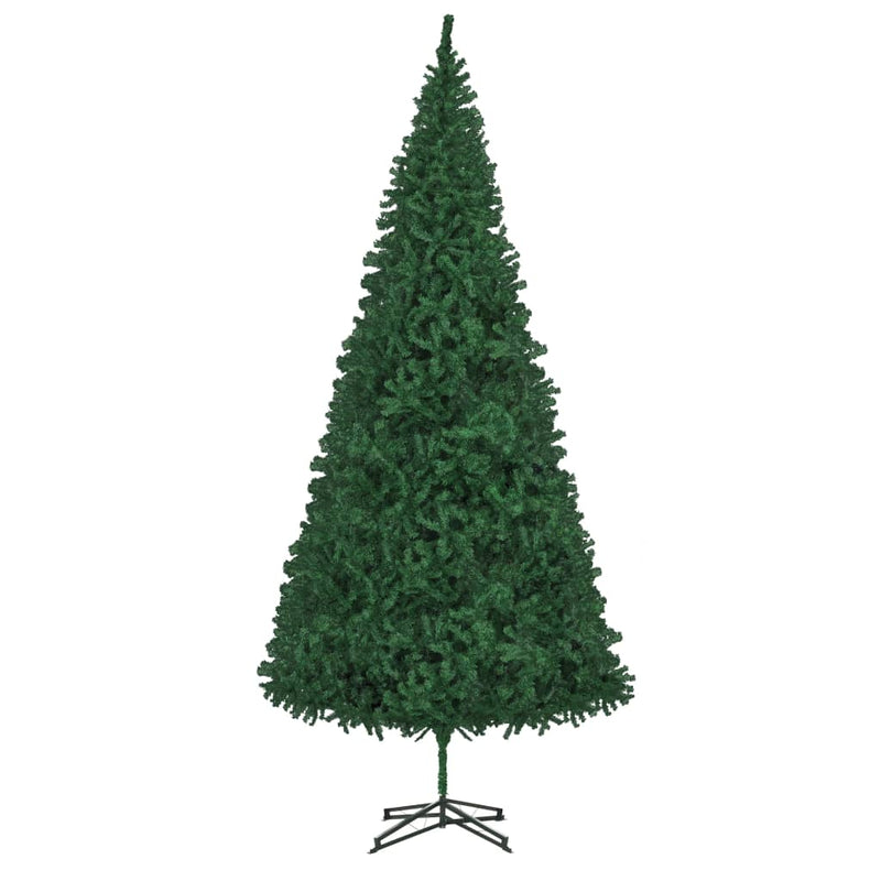 vidaXL Artificial Pre-lit Christmas Tree 400 cm Green