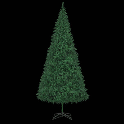 vidaXL Artificial Pre-lit Christmas Tree 400 cm Green