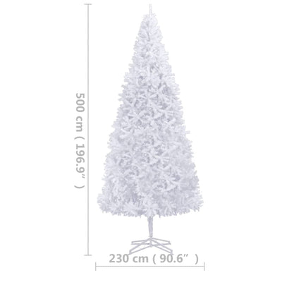 vidaXL Artificial Pre-lit Christmas Tree 400 cm Green