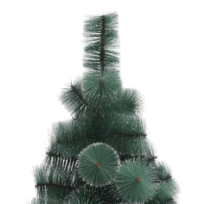 vidaXL Artificial Pre-lit Christmas Tree with Stand Green 150 cm PET