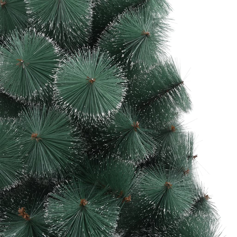 vidaXL Artificial Pre-lit Christmas Tree with Stand Green 150 cm PET