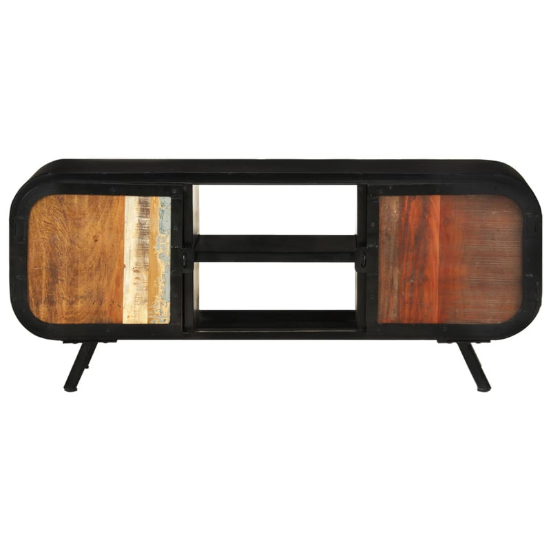 vidaXL TV Cabinet 110x30x45 cm Solid Reclaimed Wood