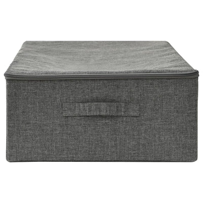 vidaXL Storage Box Fabric 70x40x18 cm Anthracite