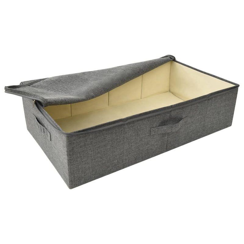 vidaXL Storage Box Fabric 70x40x18 cm Anthracite
