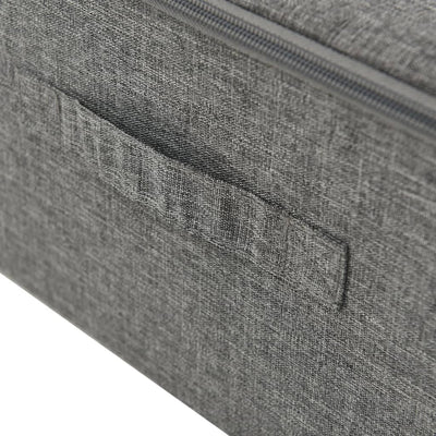 vidaXL Storage Box Fabric 70x40x18 cm Anthracite