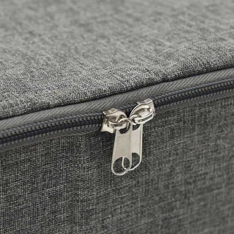 vidaXL Storage Box Fabric 70x40x18 cm Anthracite