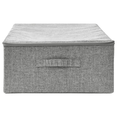vidaXL Storage Box Fabric 70x40x18 cm Anthracite