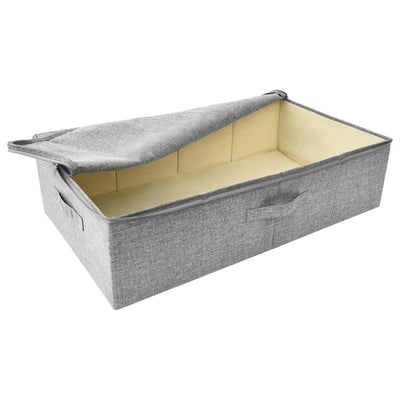 vidaXL Storage Box Fabric 70x40x18 cm Anthracite