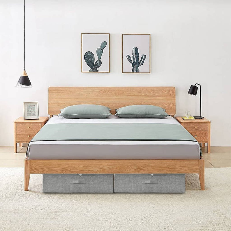 vidaXL Storage Box Fabric 70x40x18 cm Anthracite