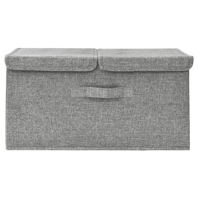 vidaXL Storage Box Fabric 50x30x25 cm Anthracite