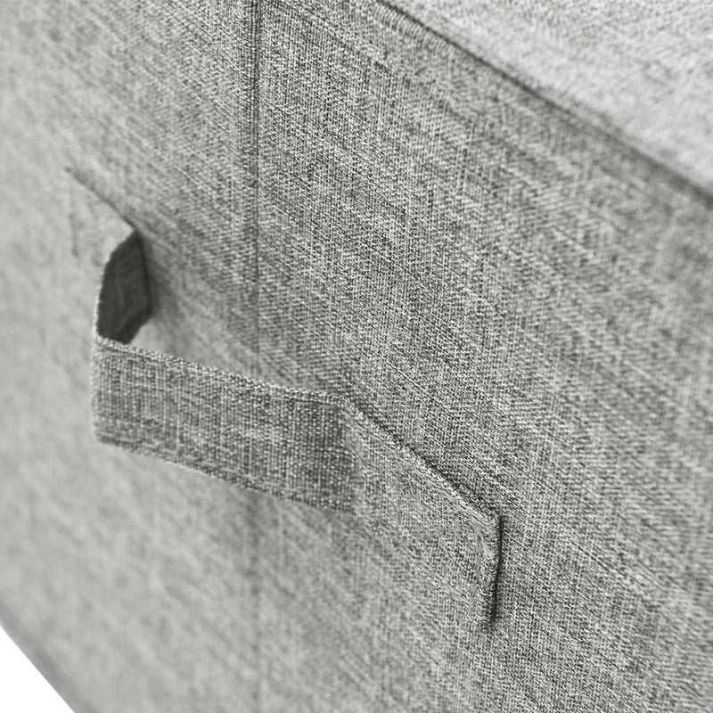 vidaXL Storage Box Fabric 50x30x25 cm Anthracite