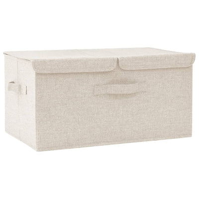 vidaXL Storage Box Fabric 50x30x25 cm Anthracite