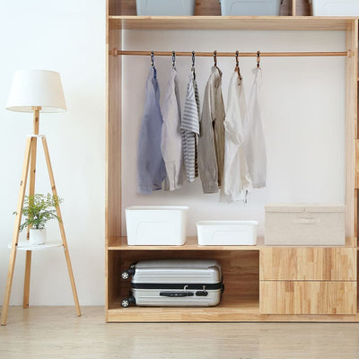 vidaXL Storage Box Fabric 50x30x25 cm Anthracite